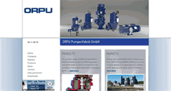 Desktop Screenshot of orpu.de